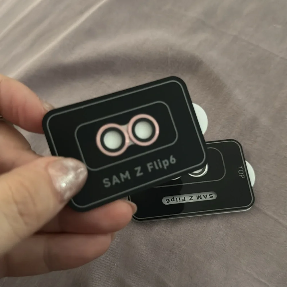 NEW camera covers for the Samsung Galaxy Z Flip 6